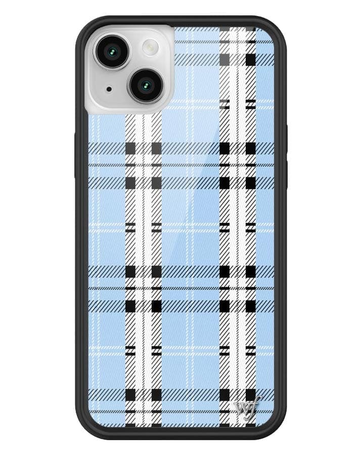Plaid | Blue iPhone Case - Aaria Tees Aaria Tees