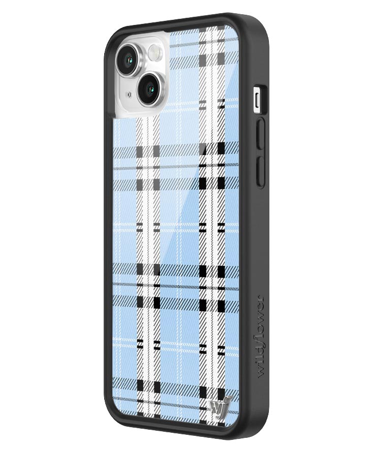 Plaid | Blue iPhone Case - Aaria Tees Aaria Tees