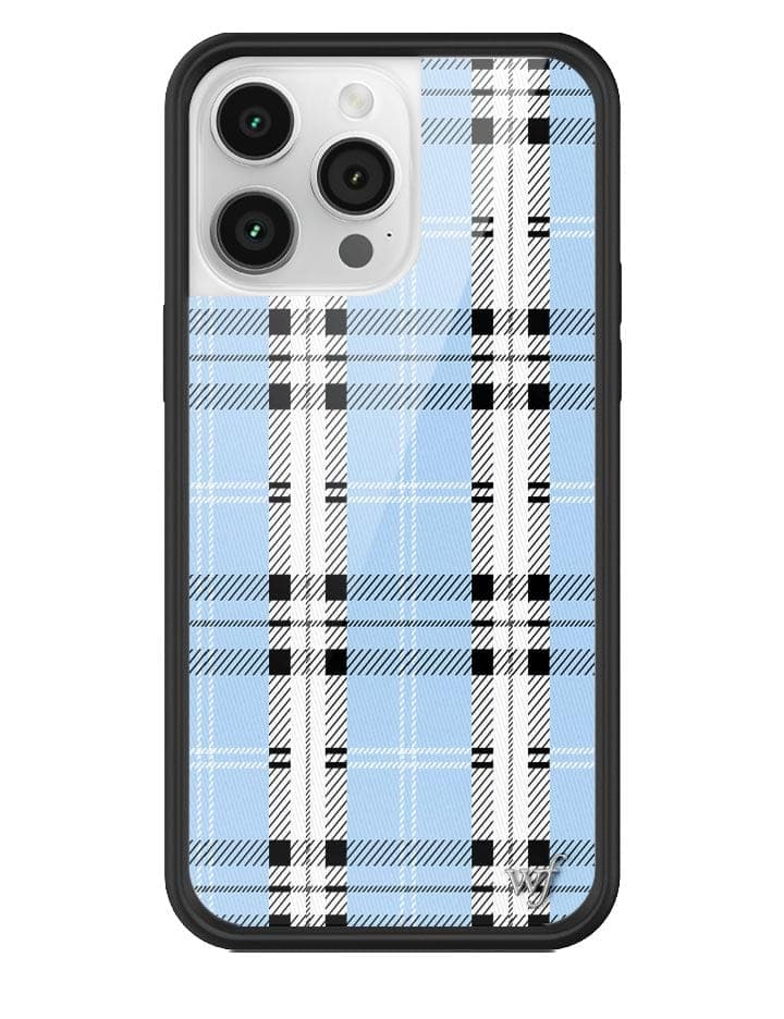 Plaid | Blue iPhone Case - Aaria Tees Aaria Tees