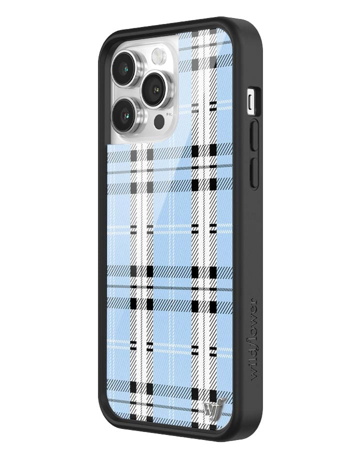 Plaid | Blue iPhone Case - Aaria Tees Aaria Tees