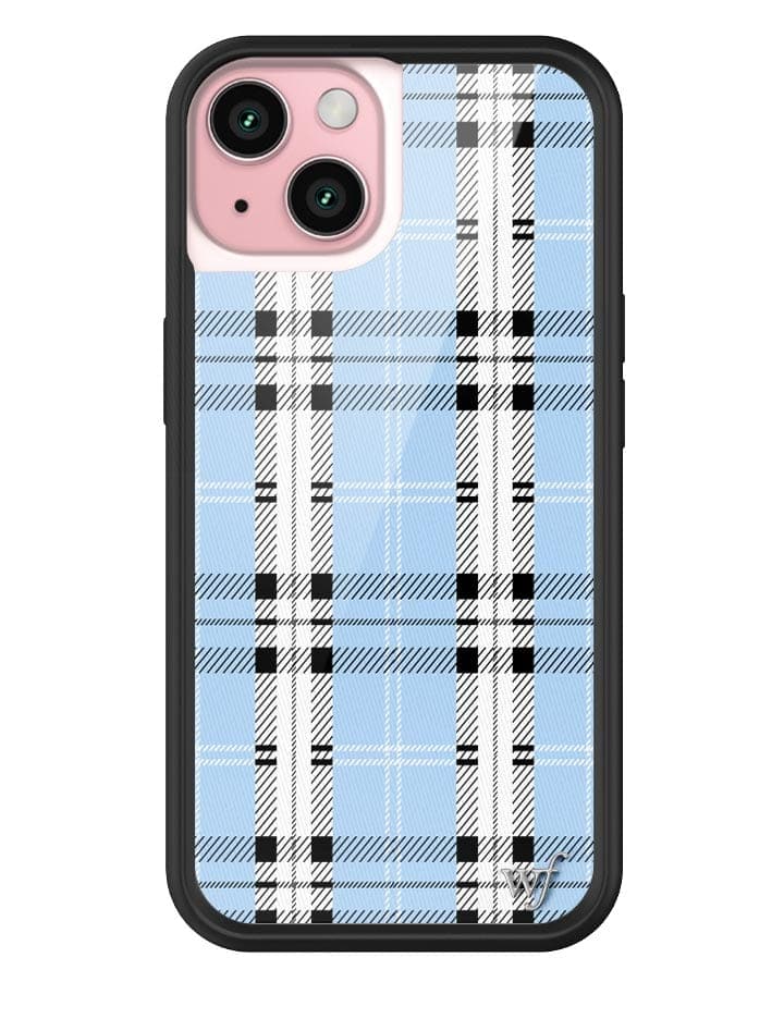 Plaid | Blue iPhone Case - Aaria Tees Aaria Tees
