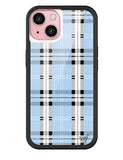 Plaid | Blue iPhone Case - Aaria Tees Aaria Tees
