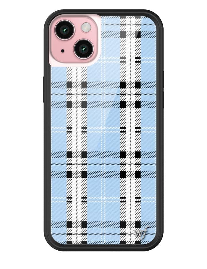Plaid | Blue iPhone Case - Aaria Tees Aaria Tees