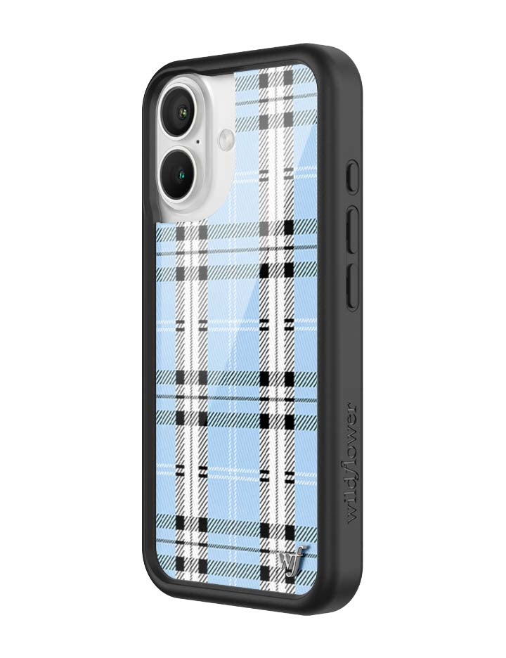 Plaid | Blue iPhone Case - Aaria Tees Aaria Tees