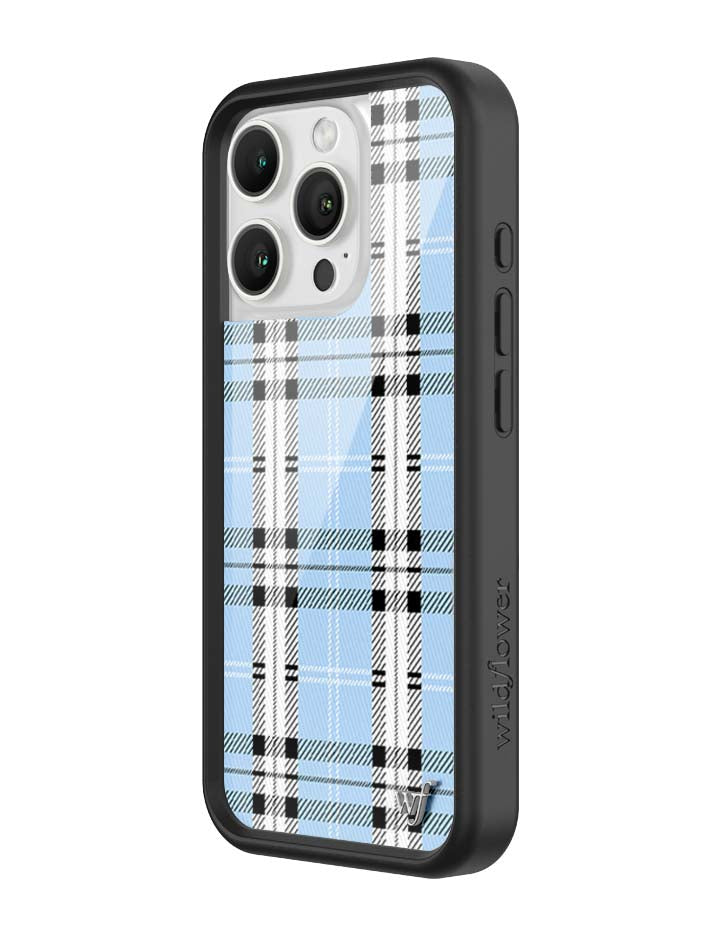 Plaid | Blue iPhone Case - Aaria Tees Aaria Tees