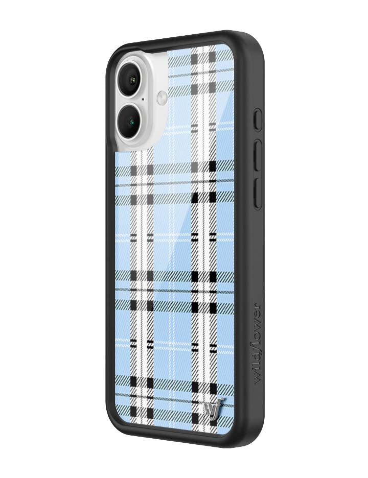 Plaid | Blue iPhone Case - Aaria Tees Aaria Tees