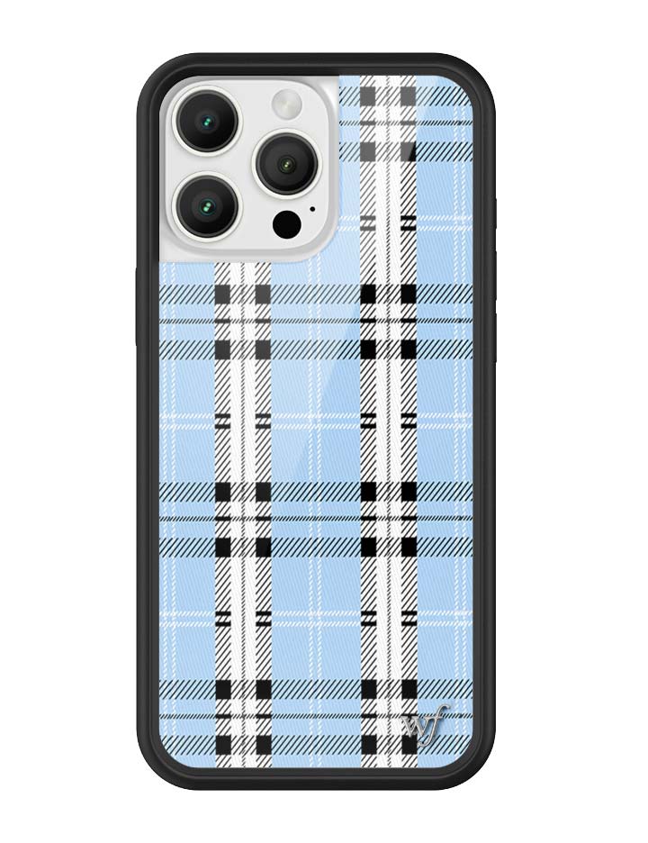 Plaid | Blue iPhone Case - Aaria Tees Aaria Tees