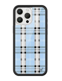 Plaid | Blue iPhone Case - Aaria Tees Aaria Tees
