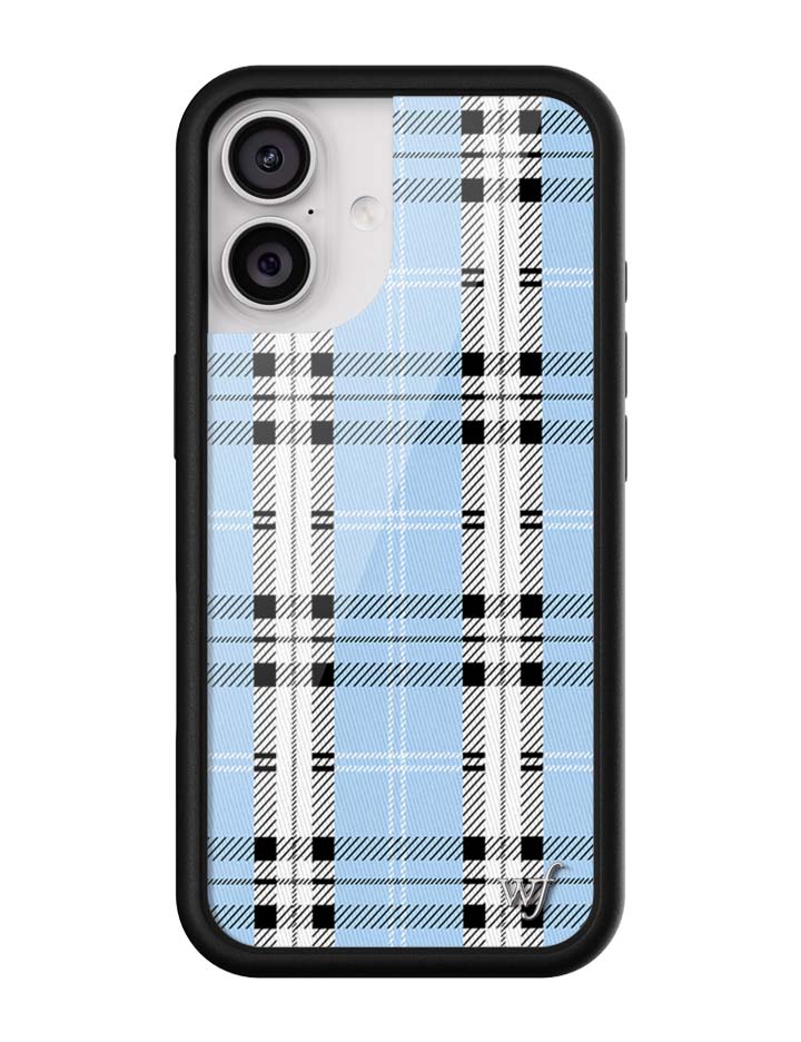 Plaid | Blue iPhone Case - Aaria Tees Aaria Tees