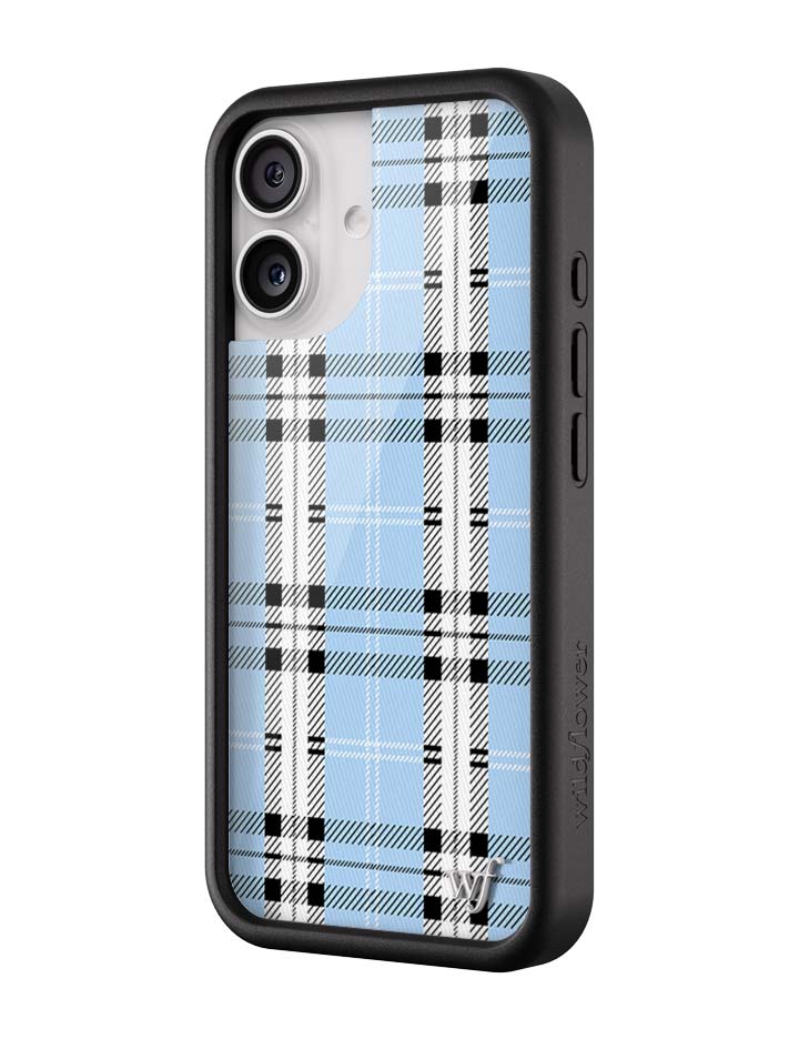 Plaid | Blue iPhone Case - Aaria Tees Aaria Tees