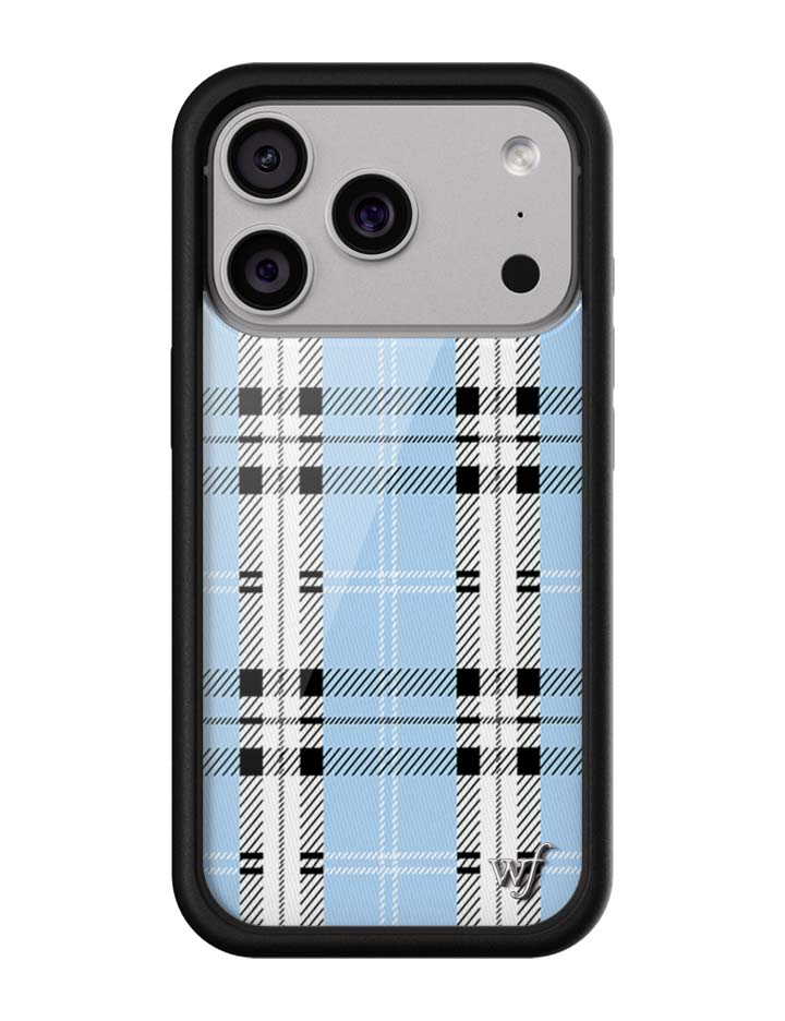 Plaid | Blue iPhone Case - Aaria Tees Aaria Tees
