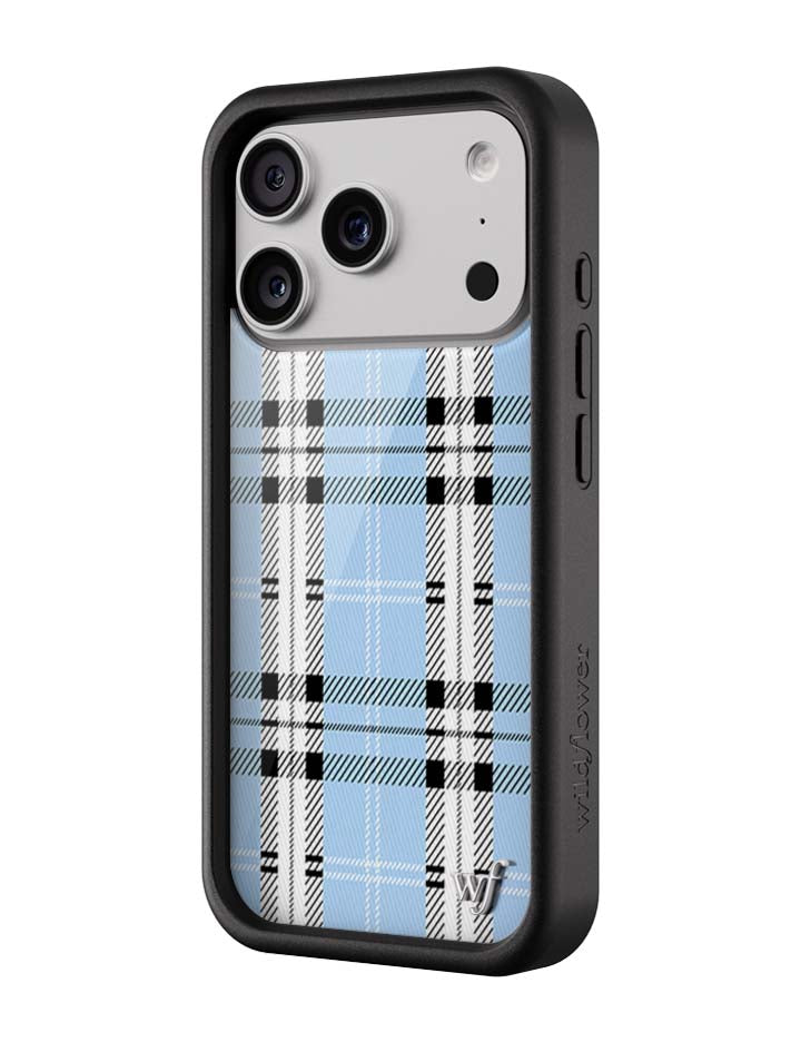 Plaid | Blue iPhone Case - Aaria Tees Aaria Tees