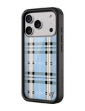 Plaid | Blue iPhone Case - Aaria Tees Aaria Tees