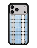 Plaid | Blue iPhone Case - Aaria Tees Aaria Tees