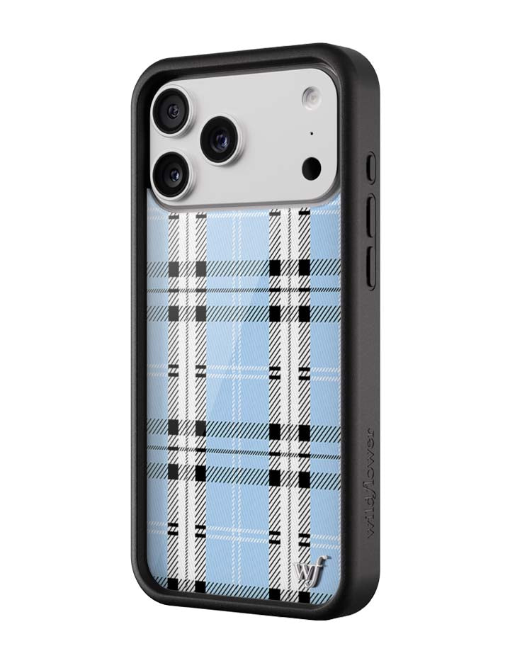 Plaid | Blue iPhone Case - Aaria Tees Aaria Tees