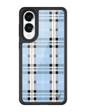 Plaid | Blue Samsung Galaxy Case - Aaria Tees Aaria Tees