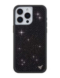 Rhinestone iPhone Case | Black - Aaria Tees Aaria Tees
