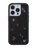 Rhinestone iPhone Case | Black - Aaria Tees Aaria Tees