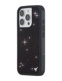 Rhinestone iPhone Case | Black - Aaria Tees Aaria Tees