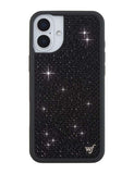 Rhinestone iPhone Case | Black - Aaria Tees Aaria Tees