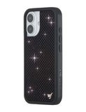 Rhinestone iPhone Case | Black - Aaria Tees Aaria Tees