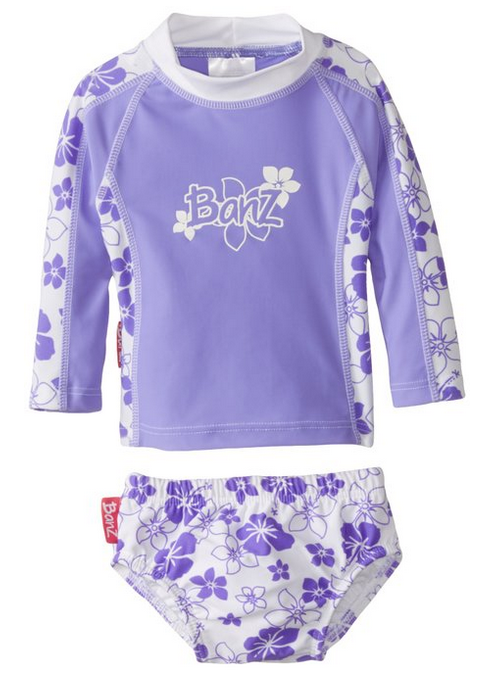 Baby & Toddler Rashguard & Swim Diaper Set - Aaria Tees Aaria Tees