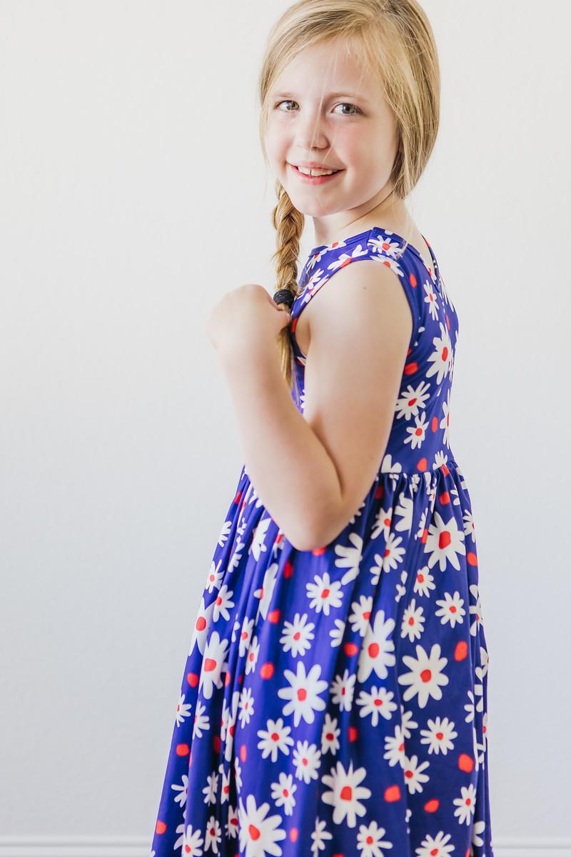 Baby You're a Firework Tank Twirl Dress - Aaria Tees Aaria Tees