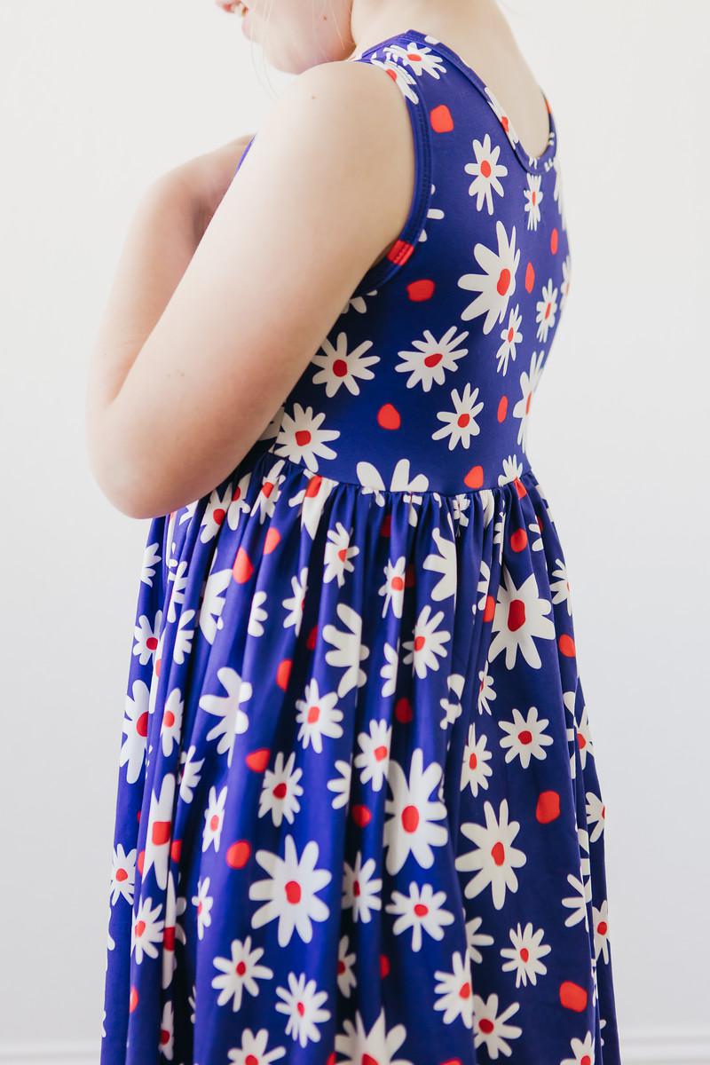 Baby You're a Firework Tank Twirl Dress - Aaria Tees Aaria Tees