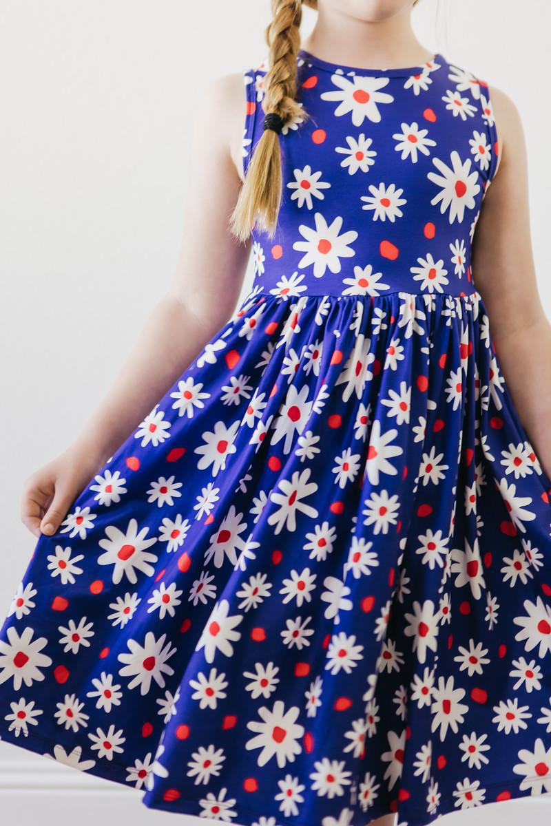 Baby You're a Firework Tank Twirl Dress - Aaria Tees