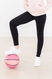 Balanced Black Active Legging - Aaria Tees Aaria Tees