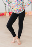 Balanced Black Active Legging - Aaria Tees Aaria Tees