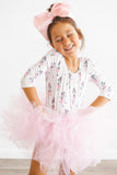 Ballerina 3/4 Tutu Leotard - Aaria Tees Aaria Tees