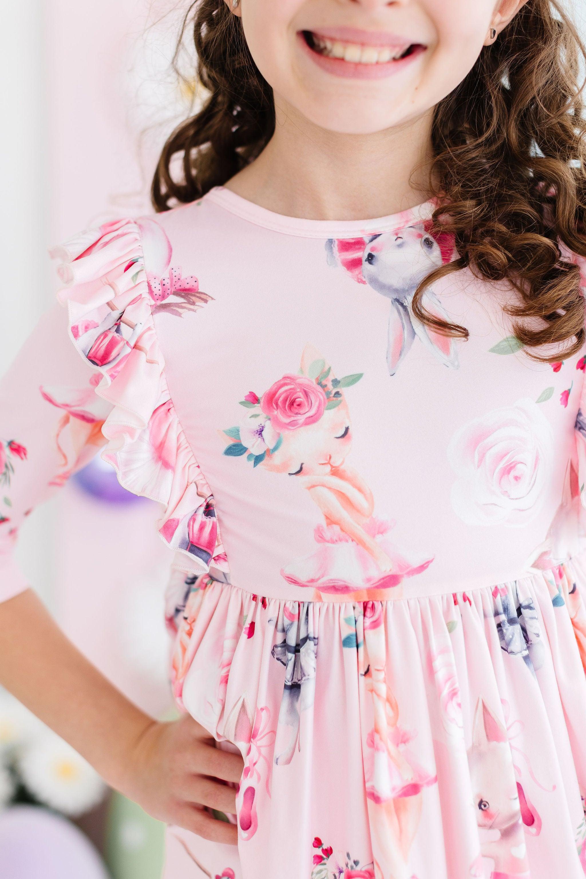SALE Ballet Beauties Ruffle Twirl Dress - Aaria Tees Aaria Tees