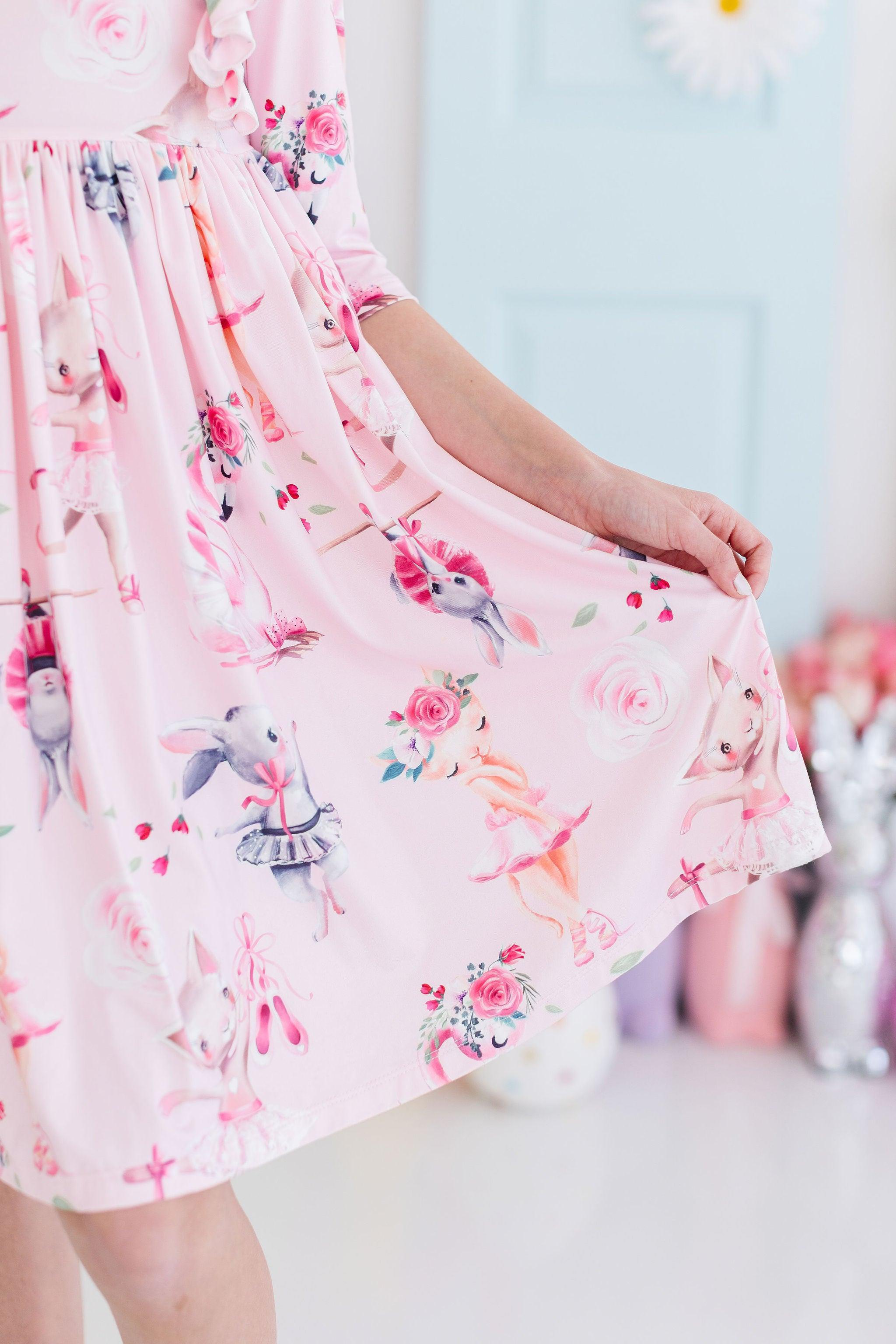 SALE Ballet Beauties Ruffle Twirl Dress - Aaria Tees Aaria Tees