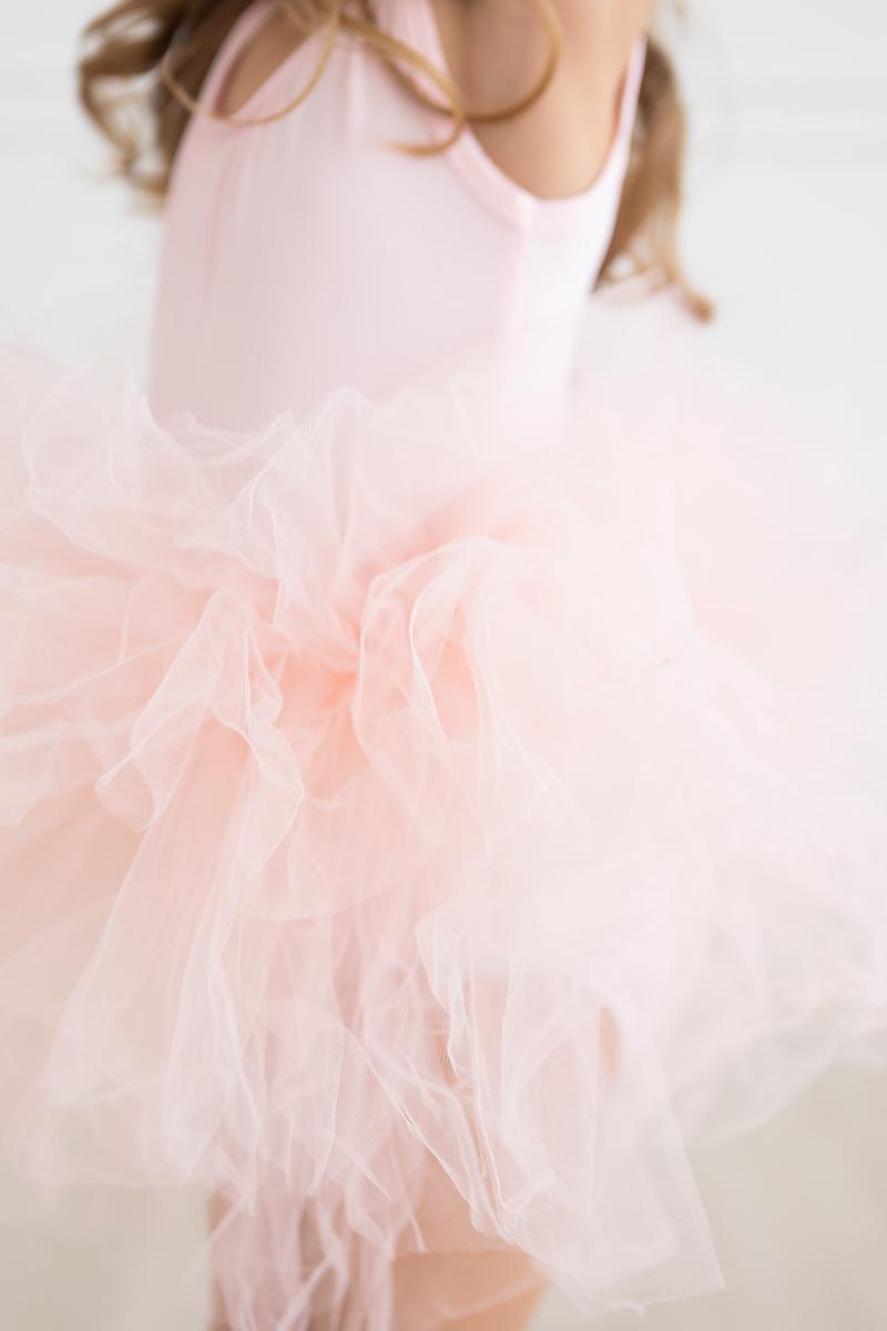 Ballet Pink Tank Tutu Leotard - Aaria Tees Aaria Tees