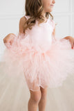 Ballet Pink Tank Tutu Leotard - Aaria Tees Aaria Tees