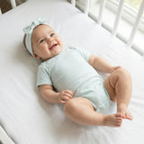 Bamboo Baby Bodysuit in Mint - Aaria Tees Aaria Tees