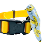 Banana Light Blue Dog Bow Tie Aaria Tees