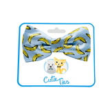 Banana Light Blue Dog Bow Tie Aaria Tees