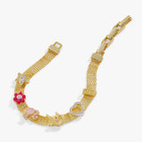 Barbie™ Multicharm Mesh Chain Bracelet - Aaria Tees Aaria Tees