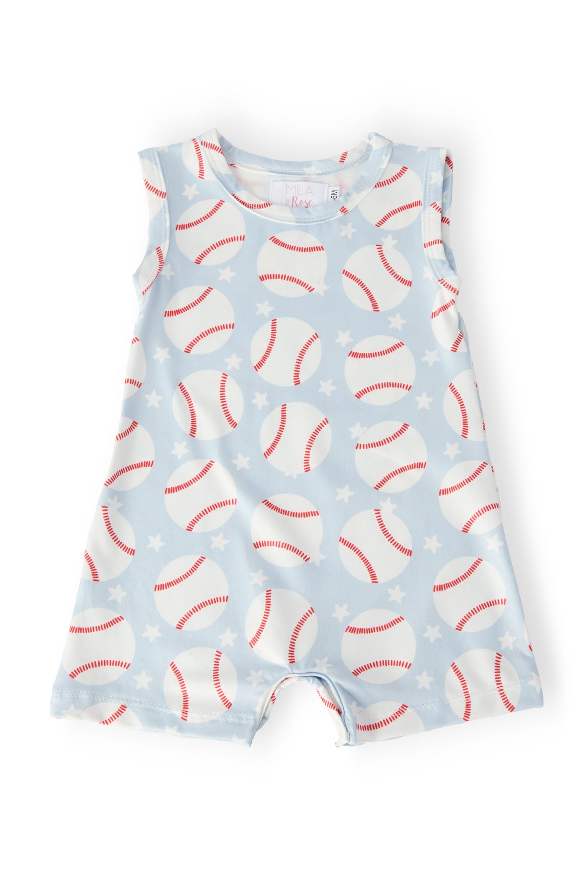 Baseball Shorty One-Piece - Aaria Tees