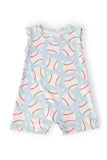 Baseball Shorty One-Piece - Aaria Tees Aaria Tees