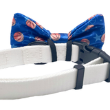 Basketball Sports Blue Dog Bow Tie Aaria Tees