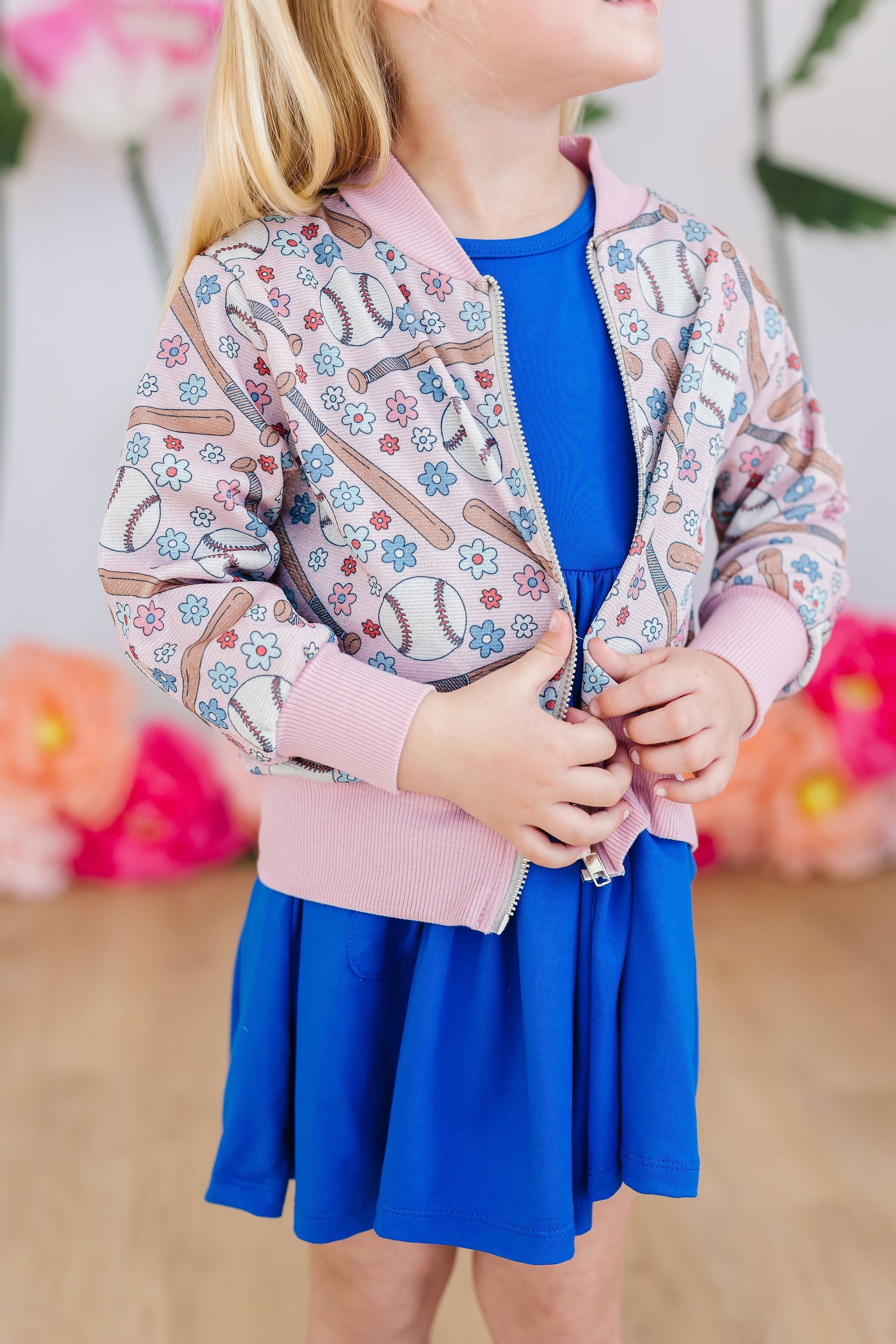 Batter Up Shimmer Jacket - Aaria Tees Aaria Tees