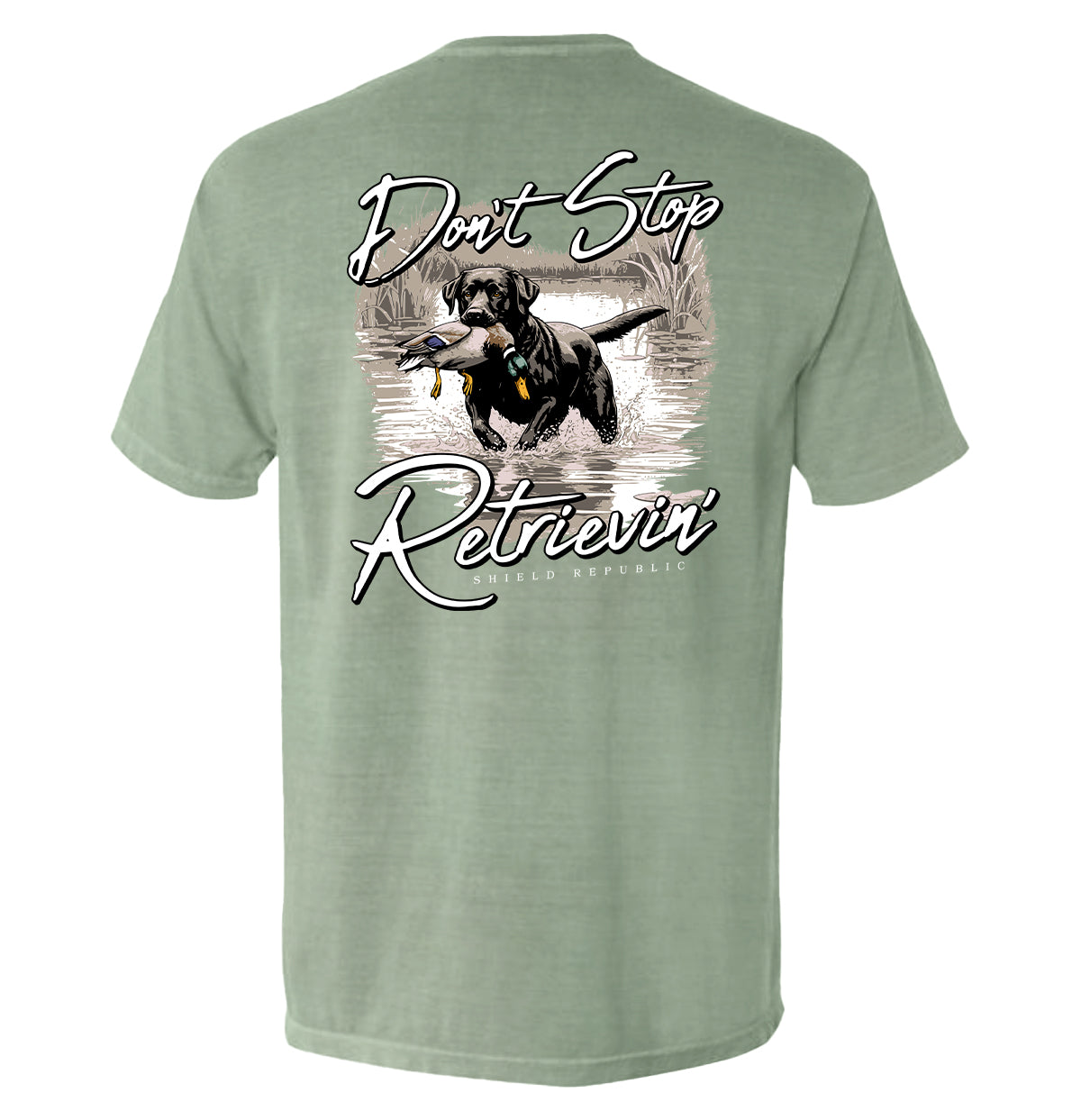 Don't Stop Retrievin' Black Lab - Aaria Tees Aaria Tees