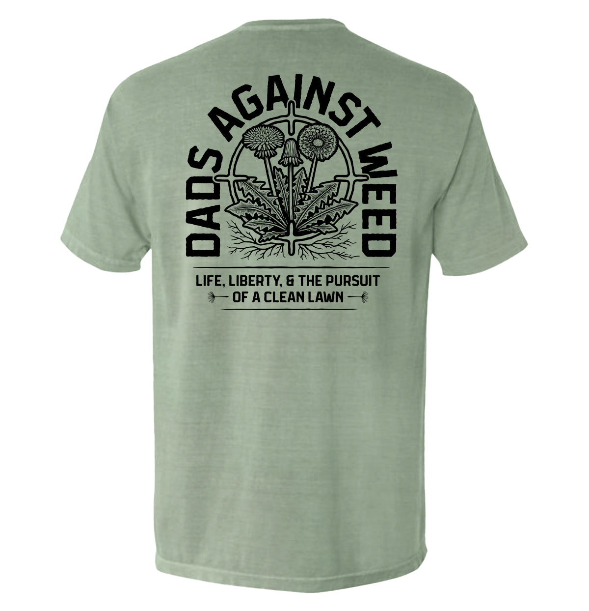 Dads Against Weed Black - Aaria Tees Aaria Tees