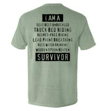 I'm A Hard Times Survivor Aaria Tees