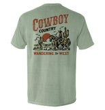 Cowboy Country Wandering The West Aaria Tees