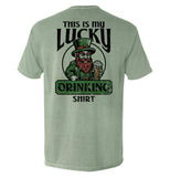 This Is My Lucky Drinking Shirt Aaria Tees