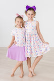 Beach Days Ruffle Pocket Tee - Aaria Tees Aaria Tees